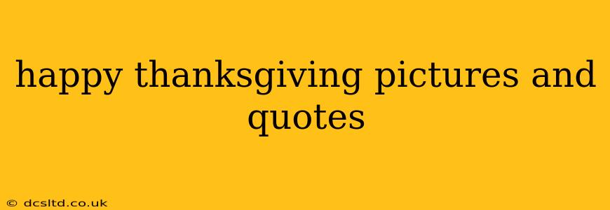 happy thanksgiving pictures and quotes