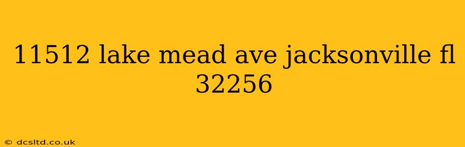 11512 lake mead ave jacksonville fl 32256