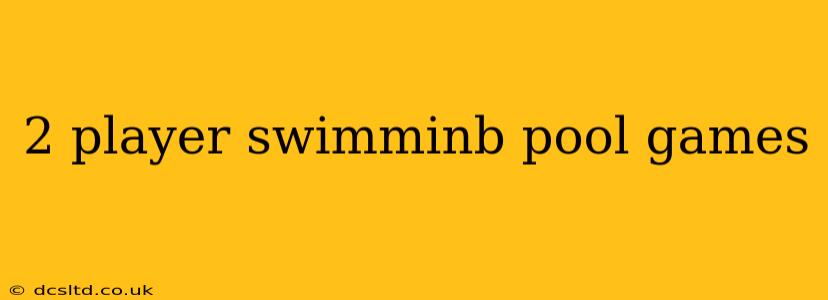 2 player swimminb pool games