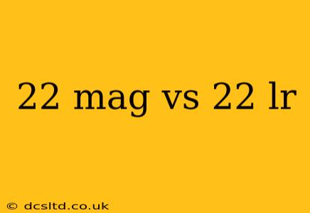 22 mag vs 22 lr