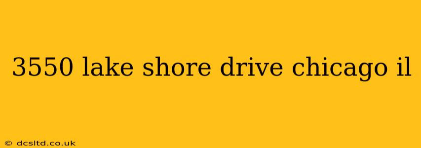 3550 lake shore drive chicago il