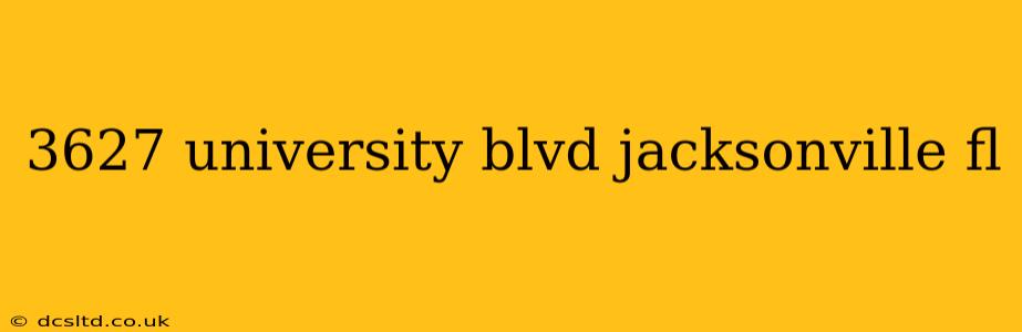 3627 university blvd jacksonville fl
