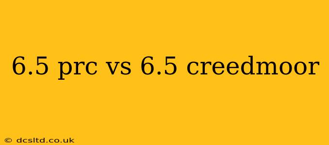 6.5 prc vs 6.5 creedmoor