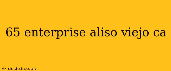 65 enterprise aliso viejo ca