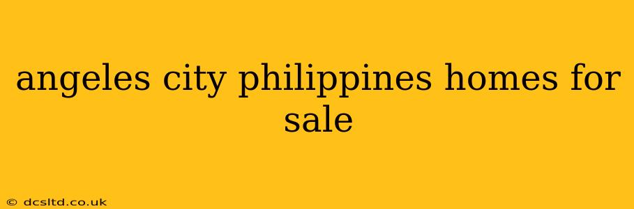 angeles city philippines homes for sale