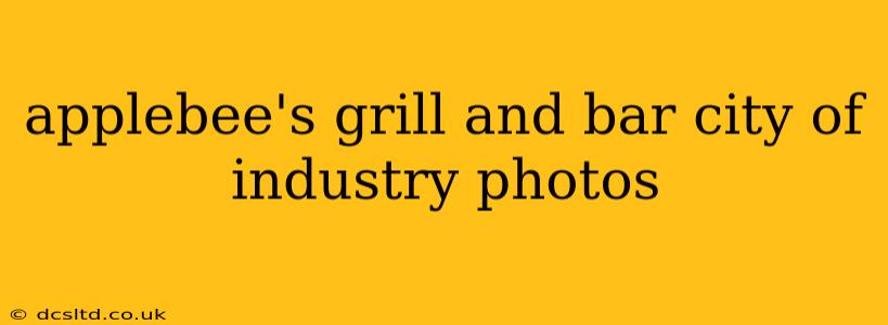 applebee's grill and bar city of industry photos