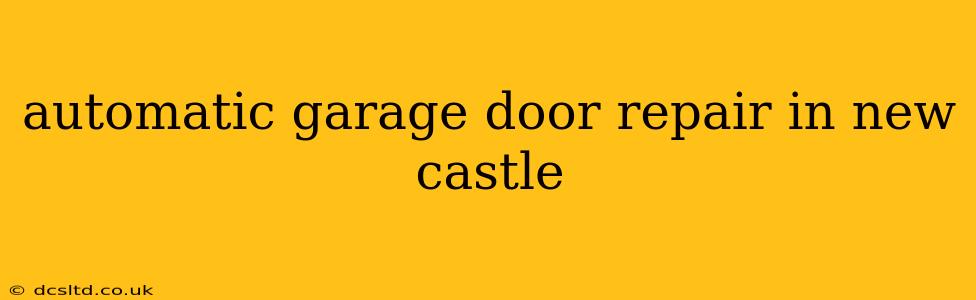 automatic garage door repair in new castle