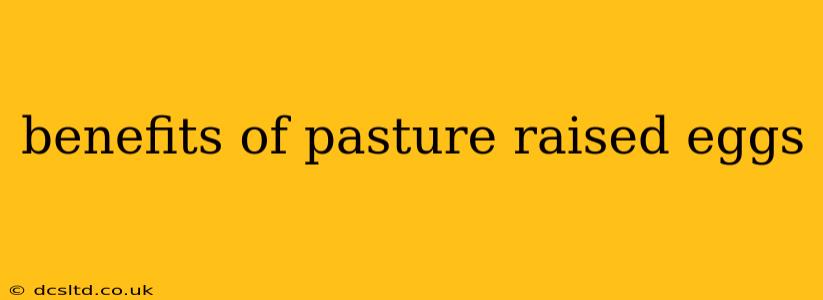 benefits of pasture raised eggs