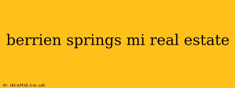 berrien springs mi real estate