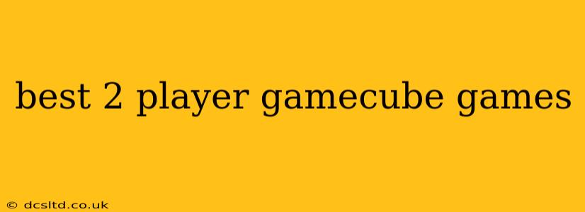 best 2 player gamecube games