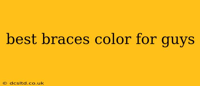 best braces color for guys
