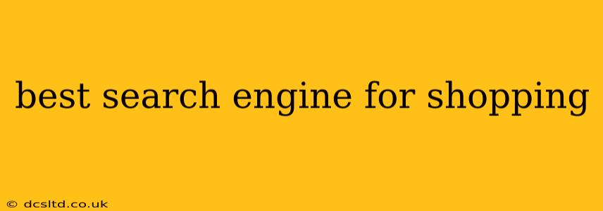 best search engine for shopping