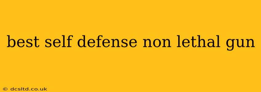 best self defense non lethal gun