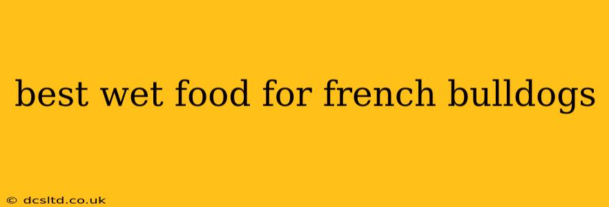 best wet food for french bulldogs