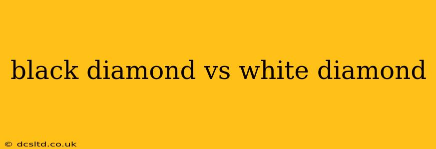 black diamond vs white diamond