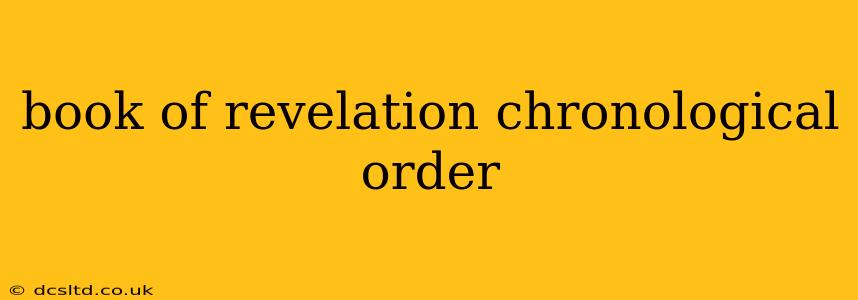 book of revelation chronological order