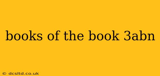 books of the book 3abn