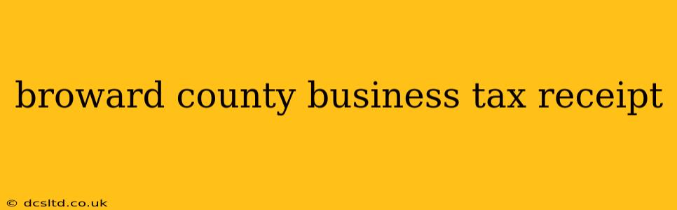 broward county business tax receipt
