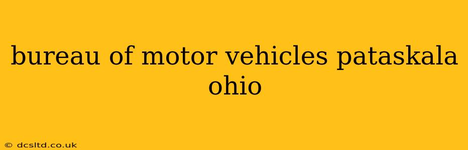 bureau of motor vehicles pataskala ohio