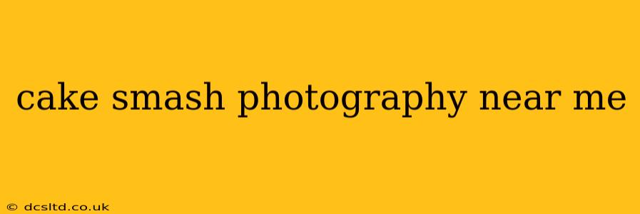 cake smash photography near me