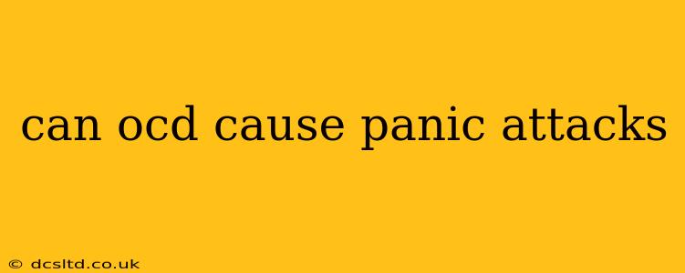 can ocd cause panic attacks