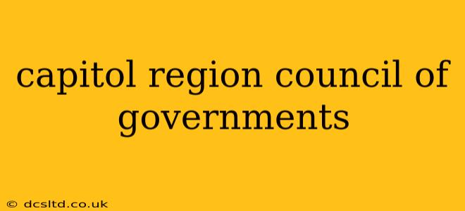 capitol region council of governments