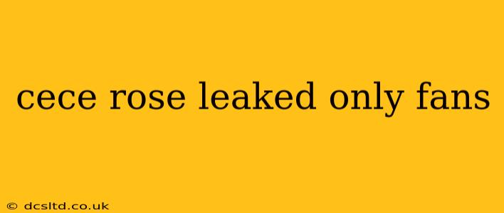 cece rose leaked only fans