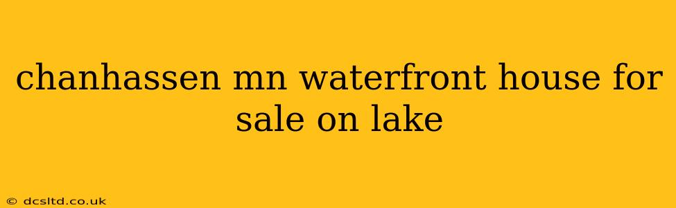 chanhassen mn waterfront house for sale on lake