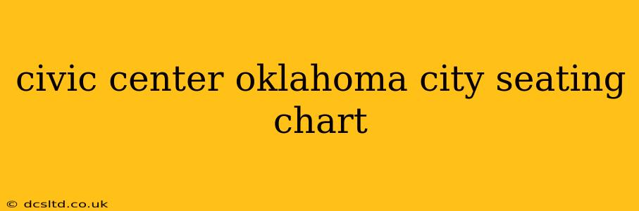 civic center oklahoma city seating chart