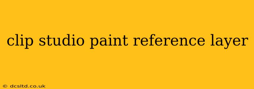 clip studio paint reference layer