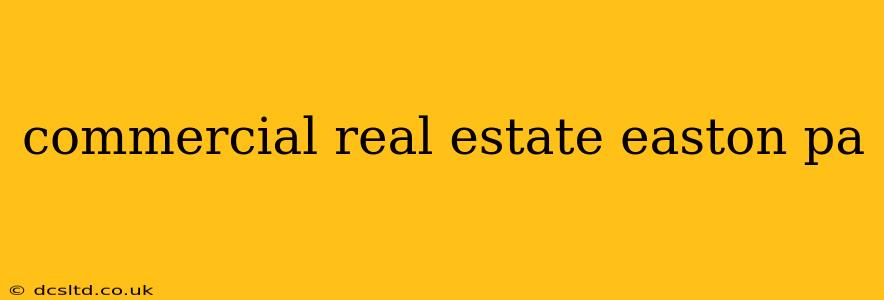 commercial real estate easton pa
