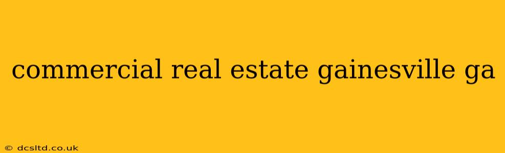 commercial real estate gainesville ga
