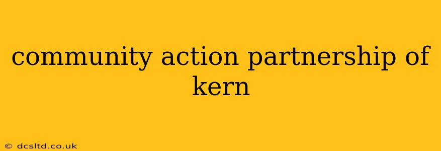 community action partnership of kern