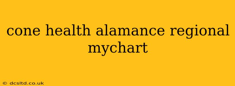 cone health alamance regional mychart
