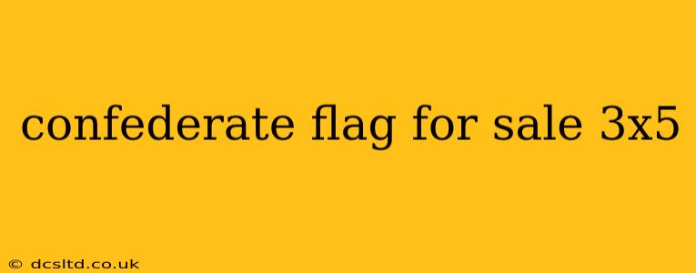 confederate flag for sale 3x5