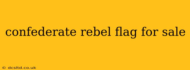 confederate rebel flag for sale