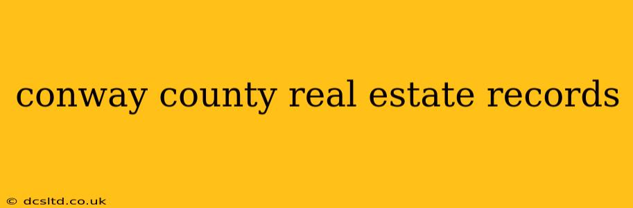 conway county real estate records