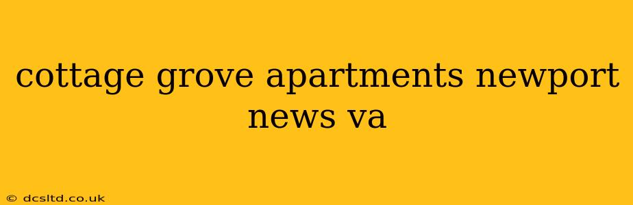 cottage grove apartments newport news va