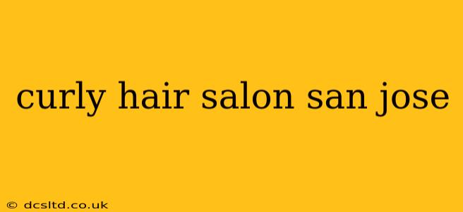 curly hair salon san jose