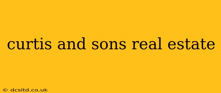 curtis and sons real estate
