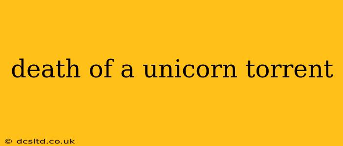 death of a unicorn torrent