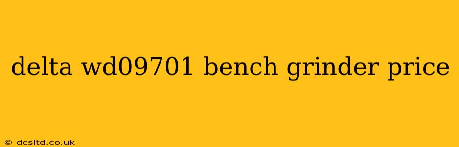 delta wd09701 bench grinder price