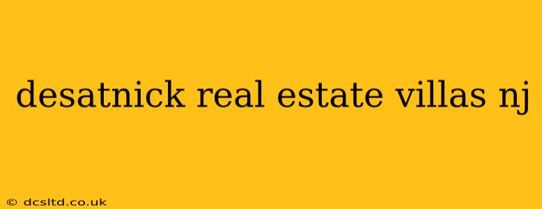 desatnick real estate villas nj