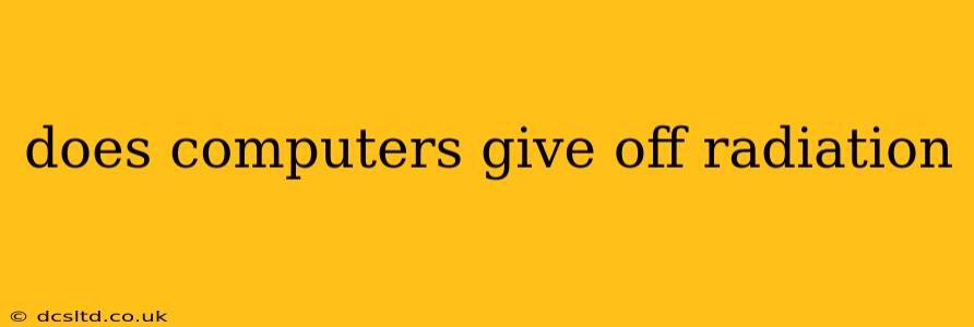 does computers give off radiation