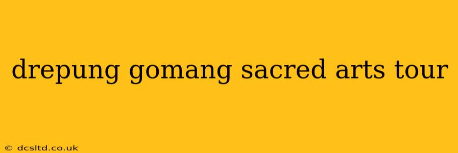 drepung gomang sacred arts tour