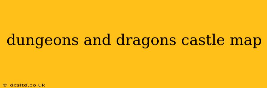 dungeons and dragons castle map