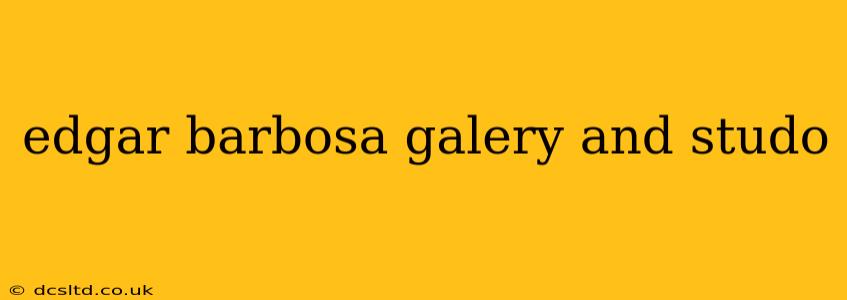 edgar barbosa galery and studo