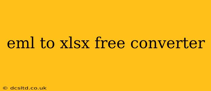 eml to xlsx free converter