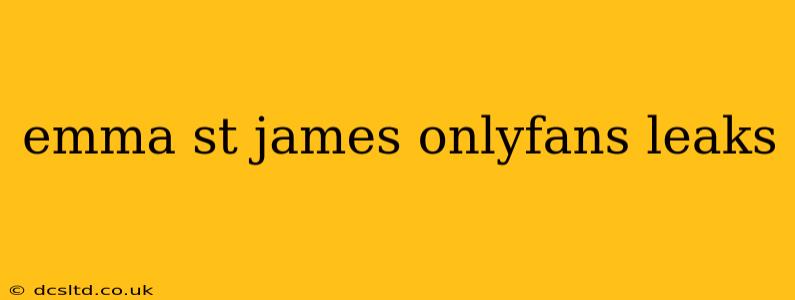 emma st james onlyfans leaks