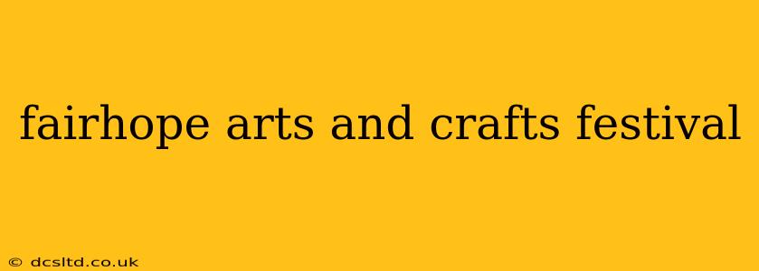 fairhope arts and crafts festival